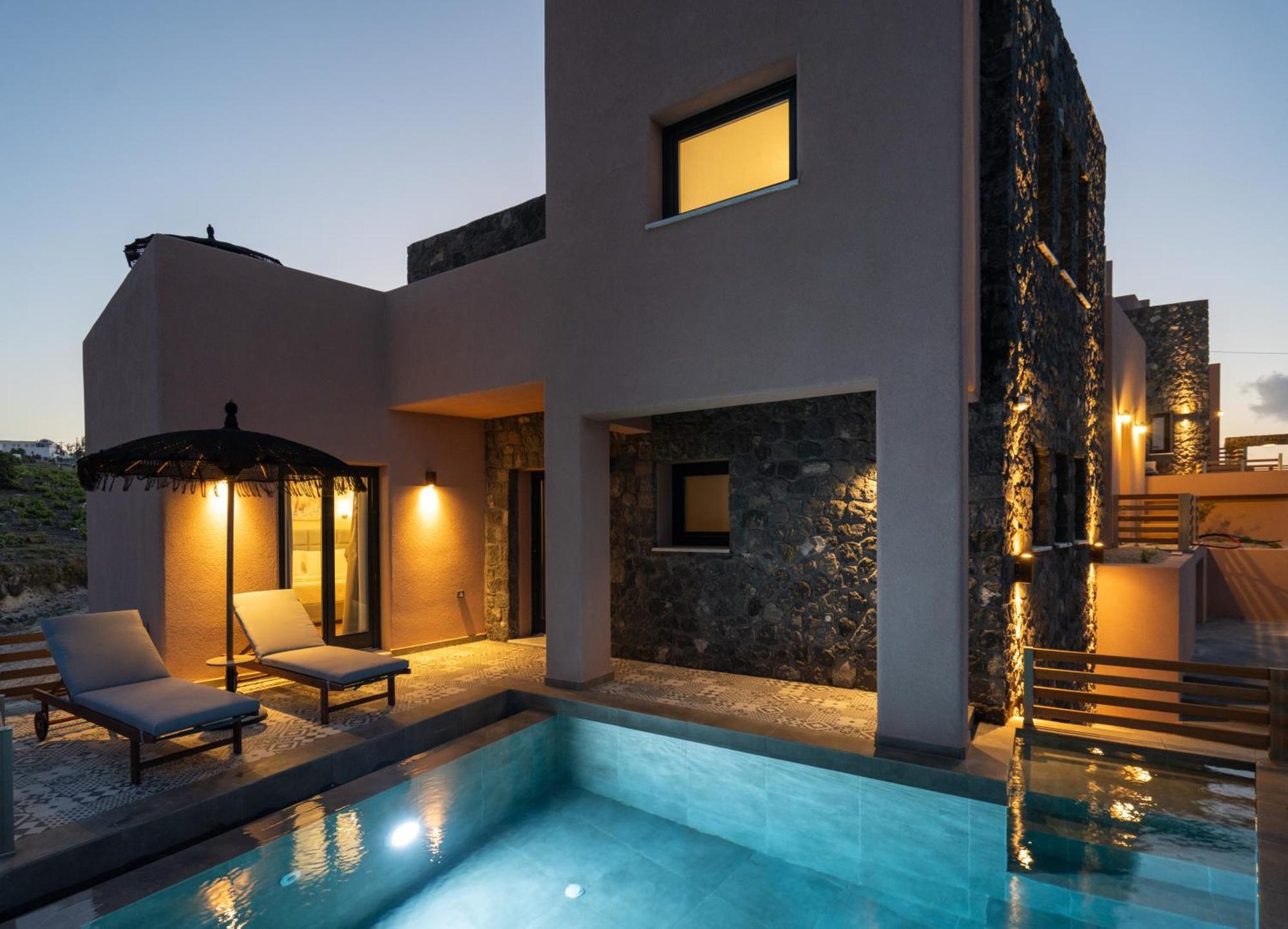 Golden Moments Luxury Stone Villas A Messaria  Exterior photo